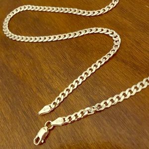 Sterling Silver 18” Necklace 3mm Chain